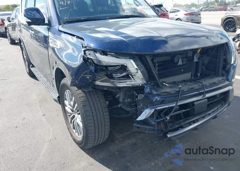 2022 Nissan Armada Sl 2Wd из США, поврежденный, VIN JN8AY2BC5N9161158